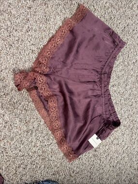 LyreBird Silken Lace Trim Shorts
